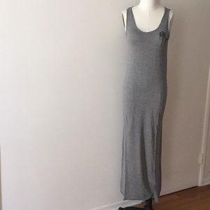 Comfy maxi tank dress with 🌹 rose print
